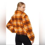 APPARIS Women's Francis Faux Shearling Jacket Orange Size M Photo 1