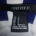 Forever 21  Navy Lapis  White Stripe Shorts S Photo 3
