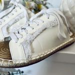 Boutique Faux Leather Fringe Slip Ons Photo 8