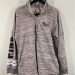 PINK Victoria's Secret Heather Grey Quarter Snap Button Up Sweatshirt Size M Size M Photo 0