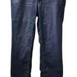DKNY  Dark Wash Denim‎ Jeans Straight Leg Comfort Stretch Womens Size 12 Photo 0