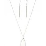 Paparazzi Yacht Ready White Necklace (395) Photo 1