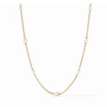NWOT Julie Vos Gold and White Pearl Necklace Photo 1