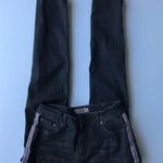 Denim & Rivets Girls Black Jeans Stripes on sides Size undefined Photo 0