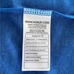 Hurley Abstract Print Blue Background Strapless Maxi Dress Size Small Photo 8