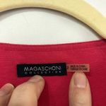 Magaschoni  Collection Vintage Pink Belted Dress Womens 2 Trad Wife Modest Casual Photo 2