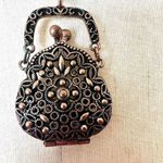 Filagree purse locket pendant necklace Photo 11
