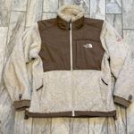 The North Face women's small cream/brown Summit Series fleece coat Photo 0