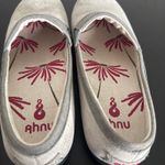 Ahnu‎ Casual Slip On Shoes Comfort Walking Loafers Neutral Gray Pink Womens 6.5 Photo 4