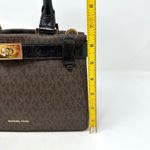 Michael Kors ‎ Tatina Mini Logo & Patent Leather Satchel Photo 13