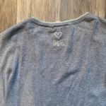 Victoria's Secret Embroidered Gray Crew Neck Long Sleeve Cashmere Sweater Small Photo 4