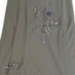 Sue Wong Nocturne Brown Maxi Dress‎ Formal Evening Embroidered Applique Sz 6 Photo 6
