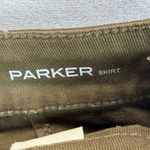 DL1961 Parker Skirt Mini Utility Belted Olive Green Casual XS READ Photo 5
