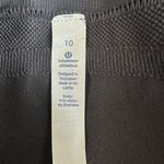 Lululemon  Flo & go seamless charcoal gray leggings size 10 Photo 4