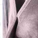 Madewell Brown Corduroy Tie-Front Faux-Wrap Top Size Medium Photo 5