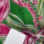 Lilly Pulitzer  Pick of the Bunch Pajama Top Floral Long‎ Sleeve Button Up L READ Photo 3