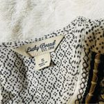 Lucky Brand  Size S Cream Black Lilah Mirror Embroidered Top Gypsy Indie Boho Photo 9