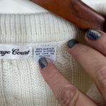 Carriage‎ Court Vintage Button Collar Open Knit Sweater Photo 2