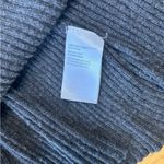 American Eagle  Outfitters Dark Grey Knit Sweater Dress Size Medium Ribbed Photo 3