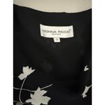 Vintage 90s Black White Floral Whimsigoth Witch Phoebe Buffay Long Maxi Dress 12 Photo 2