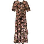 Soft Surroundings  Marissa Tassel Tiered Floral Maxi Dress Size 6 Photo 3