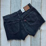 Levi's Levi’s 501 Original Wise Up Black High Rise Shorts Women’s Size 32 Photo 7