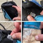 Indonesian Made Bag Crossbody Batik Tie Dye Print Flap Closure Blues Tan Brown Blue Photo 9