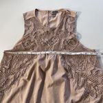 Chelsea 28 Dusty Pink Sleeveless Lace Blouse Womens Size M Back Buttoned Top Photo 7