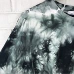 Young Fabulous and Broke Green Tie Dye Long Sleeve Ruched Cropped Top Size M Photo 3