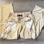 BCBGMAXAZRIA  Y2K Velour Track Pants Size Large Photo 5