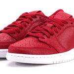 Nike  Air Jordan 1 Retro Low NS Sneakers Gym Red Womens Size 6 Streetwear Sporty Photo 0