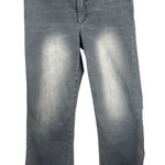 Democracy Jeans Ab Technology Gray Ankle Jeans Size 10 Leg Stretch Raw Hem Photo 0