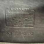 Coach ‎ Crossbody Bag Black Leather Turnlock Closure Vintage Small Purse Photo 8