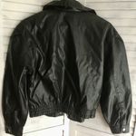Black Bomber Jacket, Small Photo 3