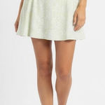 Adidas  Women's Printed Frill Golf Skirt White Green Yellow Athletic Size S Photo 0