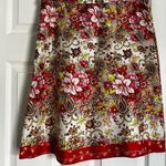 Old Navy Deadstock  Vintage 2005 y2k Silk Bandana Floral Paisley Skirt size 4 Photo 2