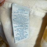 Boden USA Boden Women's Gingham Checkered Dress Shirt Dress Size UK16 US12 Yellow White Photo 5