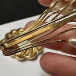 Lot Of 2 Signed Napier Gold Tone Brooch Pin Photo 9