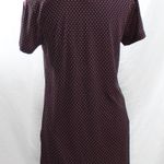 Black and Hot Pink Classic T Shirt Lounge Night Dress Night Gown Size L Photo 3