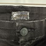 Mother The Looker Destroyed Ride Low Rise Skinny Jeans in Black Size 26 Photo 7