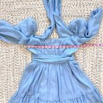 Lucy in the Sky Neia Puff Sleeve Babydoll Ruffle Mini Dress Small Photo 6