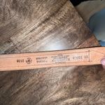 Vintage Silver Creek Collection Leather Beaded Western Belt Size 28 Boho Western Black Photo 1