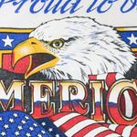 Vintage 90s Proud to be American Eagle T Photo 4