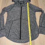 Athleta  Gray Heather Baja UPF Athletic Zip Up Long Sleeve Jacket - Size Medium Photo 5