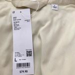 Uniqlo U Zip Up Short Blouson Bomber Jacket in Natural Photo 7