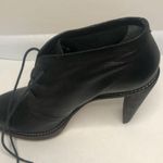 Cole Haan Nike Air Leather Lace Up Black Ankle Boots 9B Photo 2