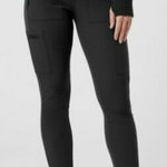 Athleta Headlands Hybrid High Rise Cargo Leggings black 6 Photo 0