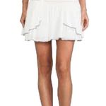 Free People Lip Smocking Good Layered Beaded & Smocked Mini Skirt Medium Photo 1