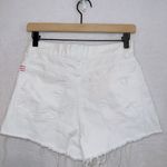 Urban Outfitters BDG Off White Denim High Rise Cut Off Pelmet Shorts size 27 Photo 4