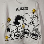 Snoopy and friends Graphic Sweatshirt' women's medium NWT White Photo 0